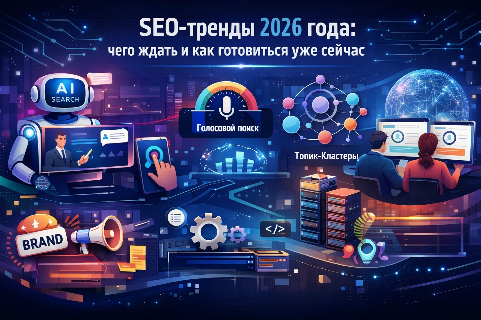 SEO-тренды 2026 года: чего ждать бизнесу и как Yolink помогает быть на шаг впереди